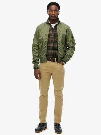 SUPERDRY | Bomberjacke MERCHANT MA1 | dunkelgrün